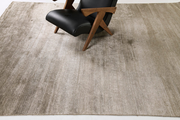 Modern Rug Image 10489 Solid Design Bamboo Silk Rug Dara