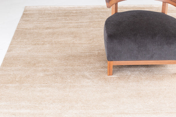 Modern Rug Image 10664 Solid Design Bamboo Silk Rug Dara