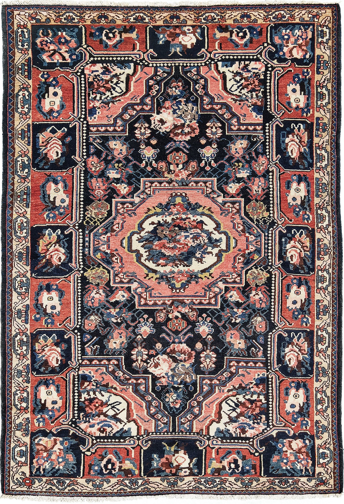 Persian Rug 3277 Vintage Persian Bakhtiari Rug 24764