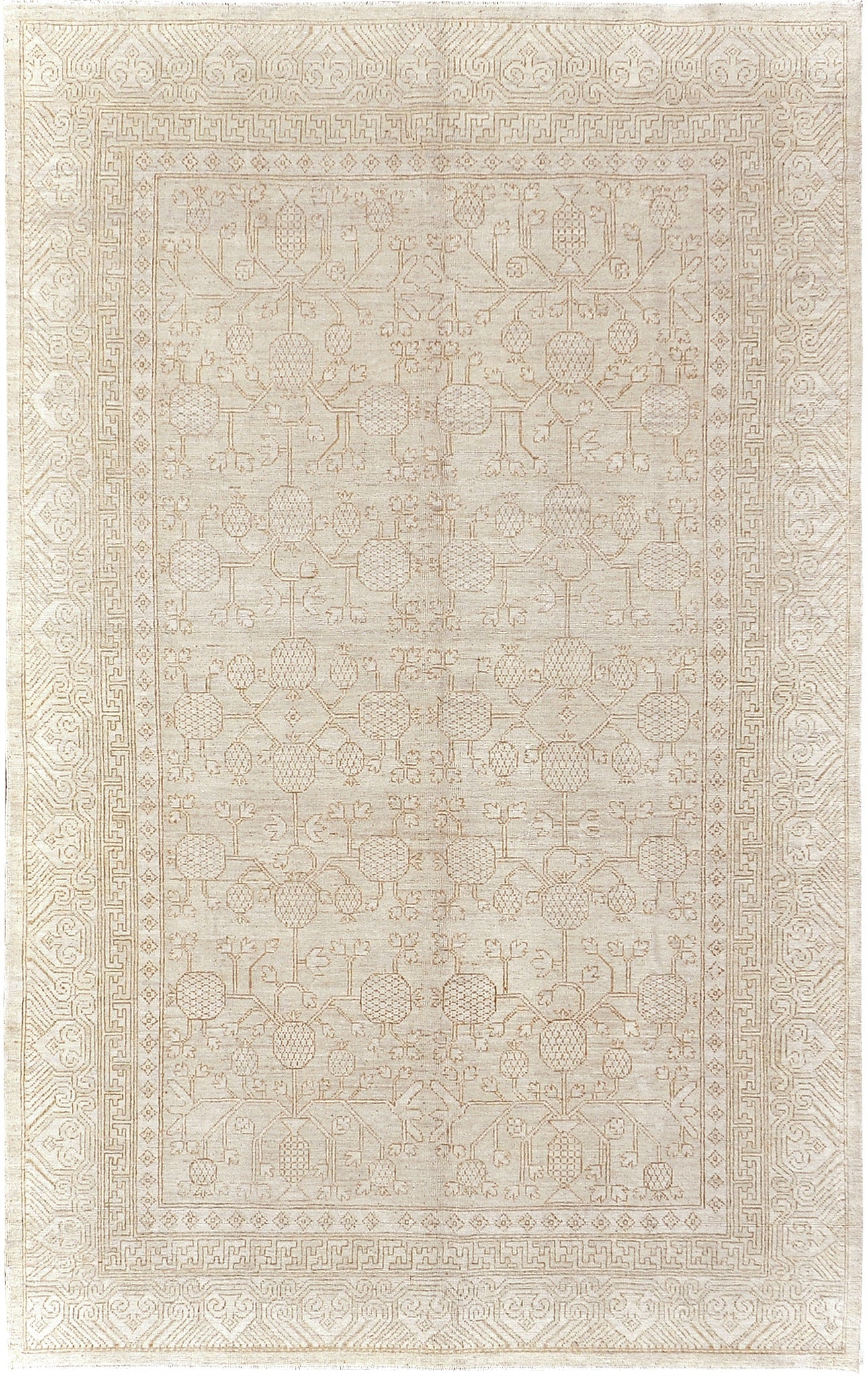 Vintage Style Safira Collection Khotan Rug