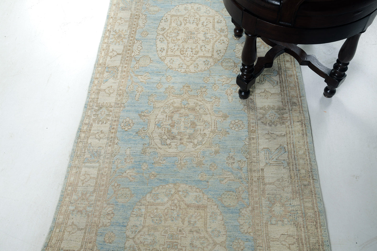 18th Century Khotan Design Revival Runner D5387