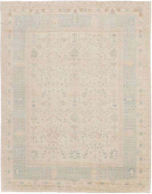 Vintage Style Oushak Revival Rug