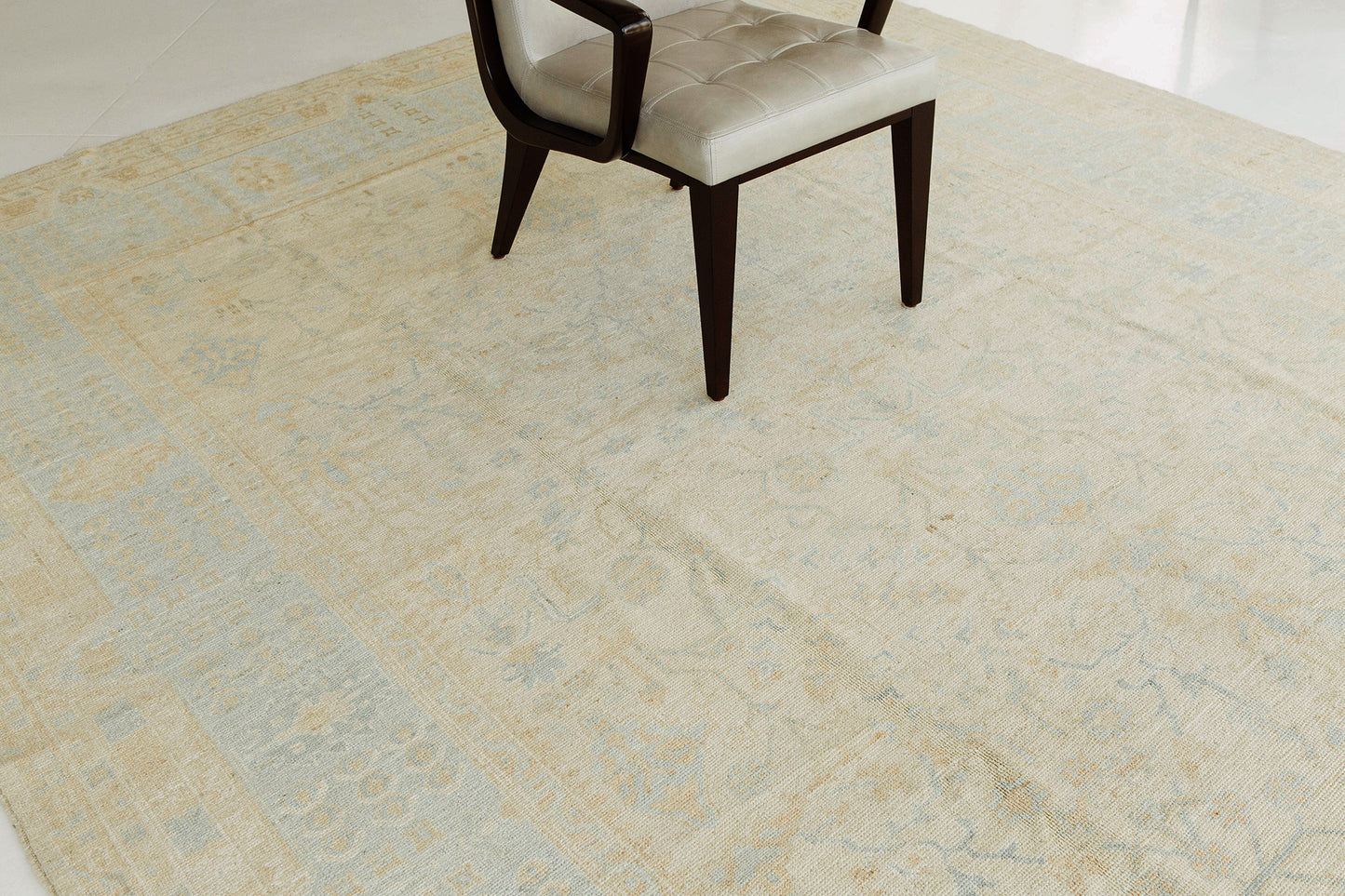 Vintage Style Oushak Revival Rug