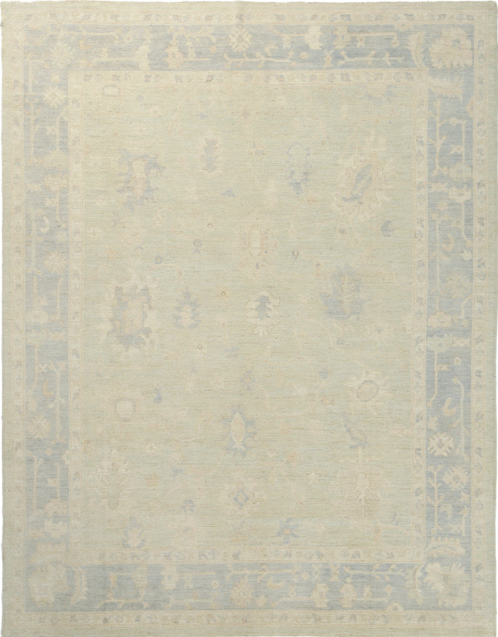 Vintage Style Oushak Revival Rug