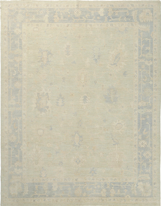 Vintage Style Oushak Revival Rug