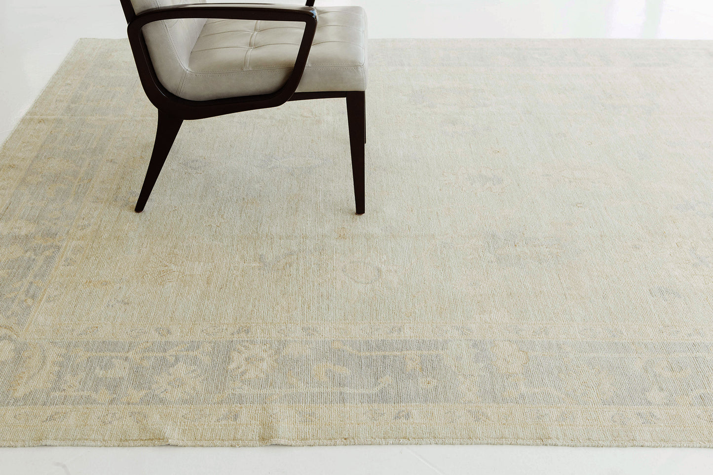 Vintage Style Oushak Revival Rug