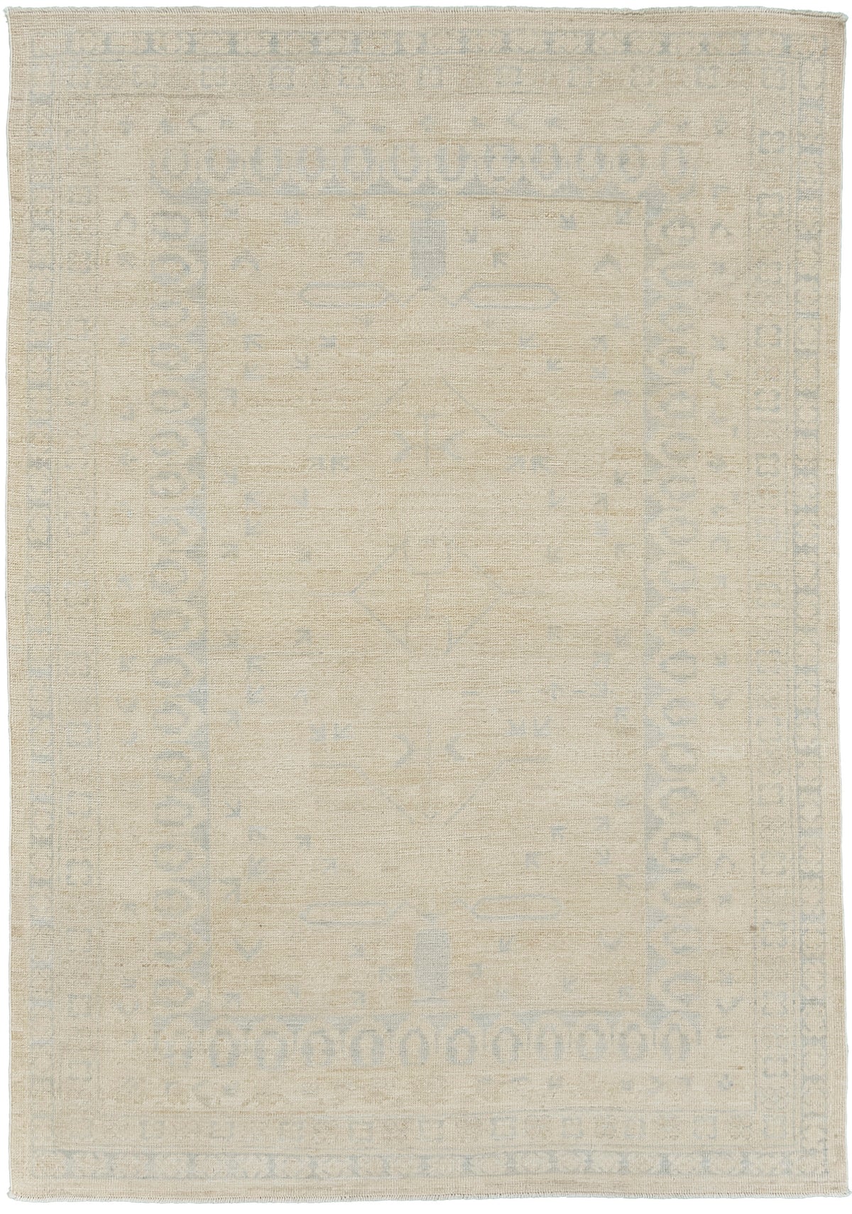 Khotan, Vintage Style Safira Collection - East Turkestan Khotan - one-of-a-kind handmade area rug [#2]