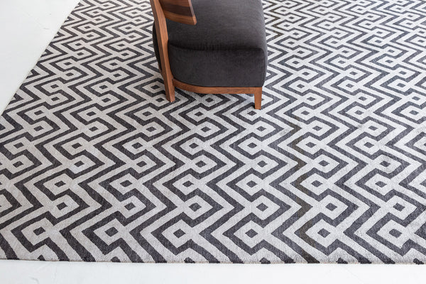 Modern Rug Image 7551 Modern Design Bamboo Silk Rug Devi