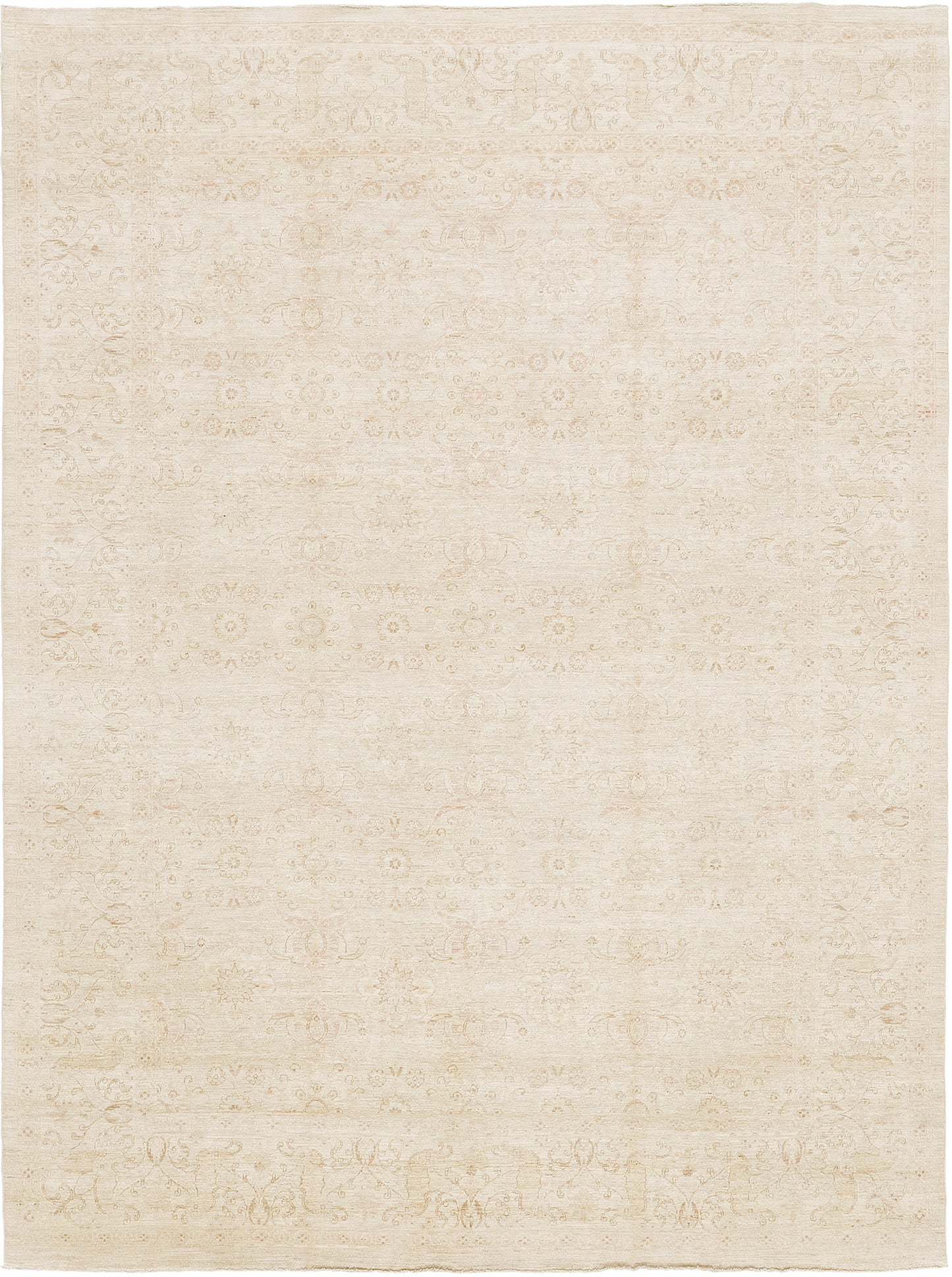 Vintage Style Tabriz Revival Rug