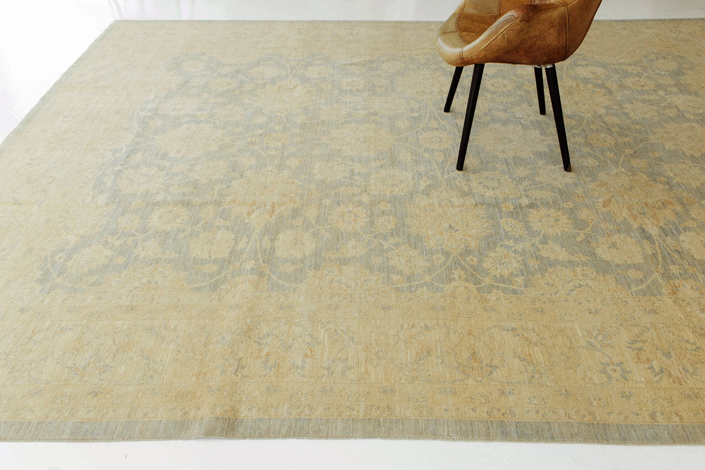 Vintage Style Tabriz Revival Rug