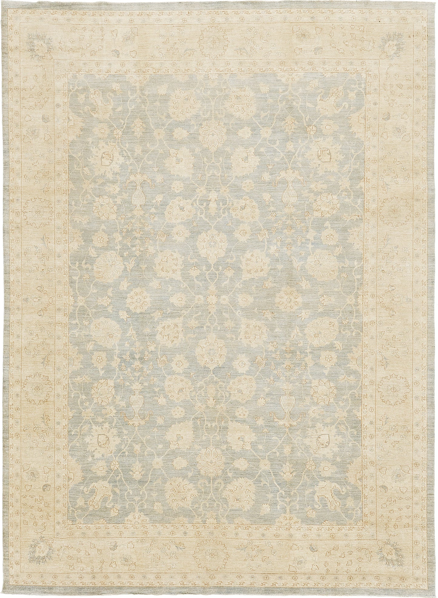 Vintage Style Tabriz Revival Rug