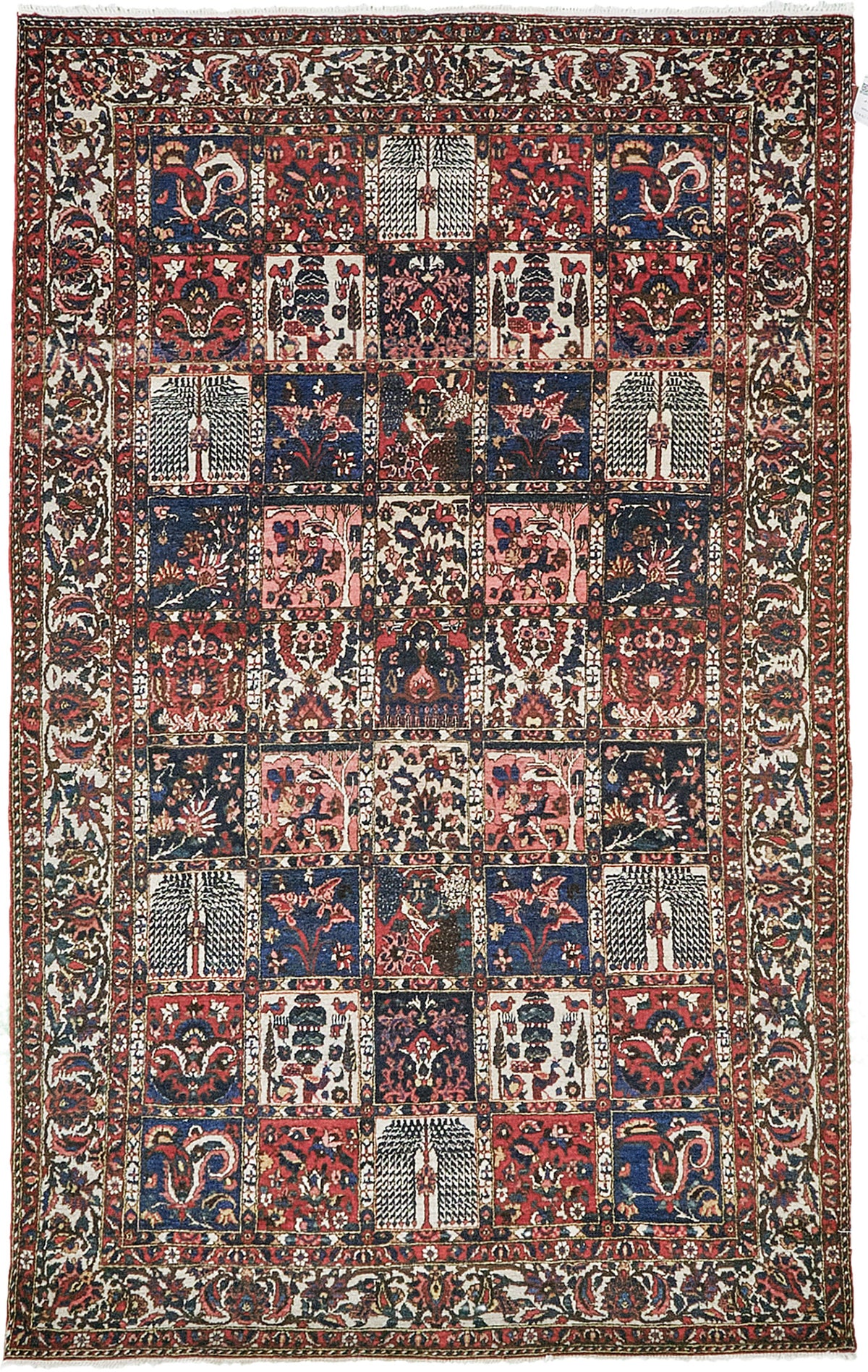 Persian Rug 3283 Vintage Persian Bakhtiari Rug 25273