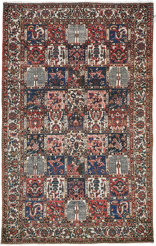 Persian Rug 3283 Vintage Persian Bakhtiari Rug 25273