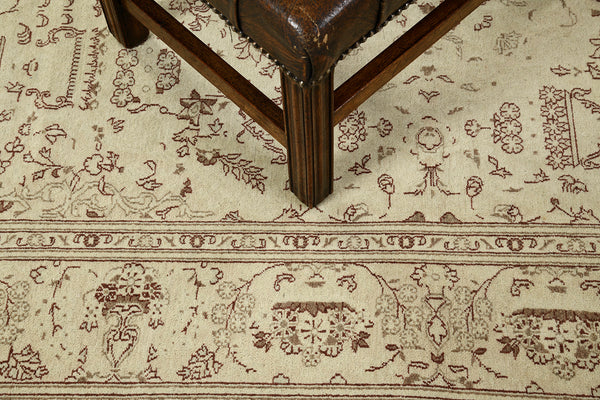 Persian Rug 3663 Vintage Persian Kashan Rug 25275