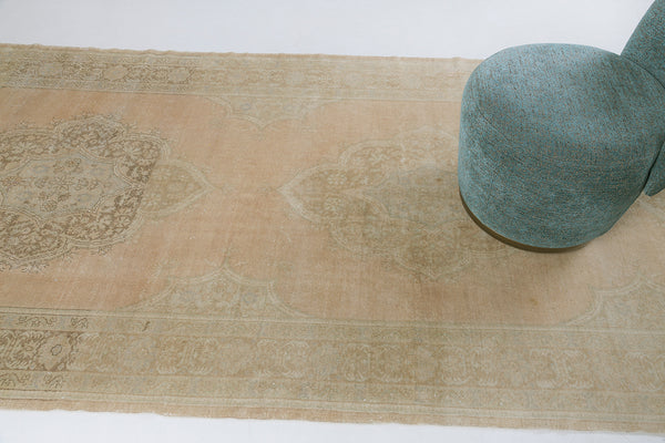 Vintage Turkish Anatolian Runner - hand-knotted in Turkey - detailed border and fringe [#6]