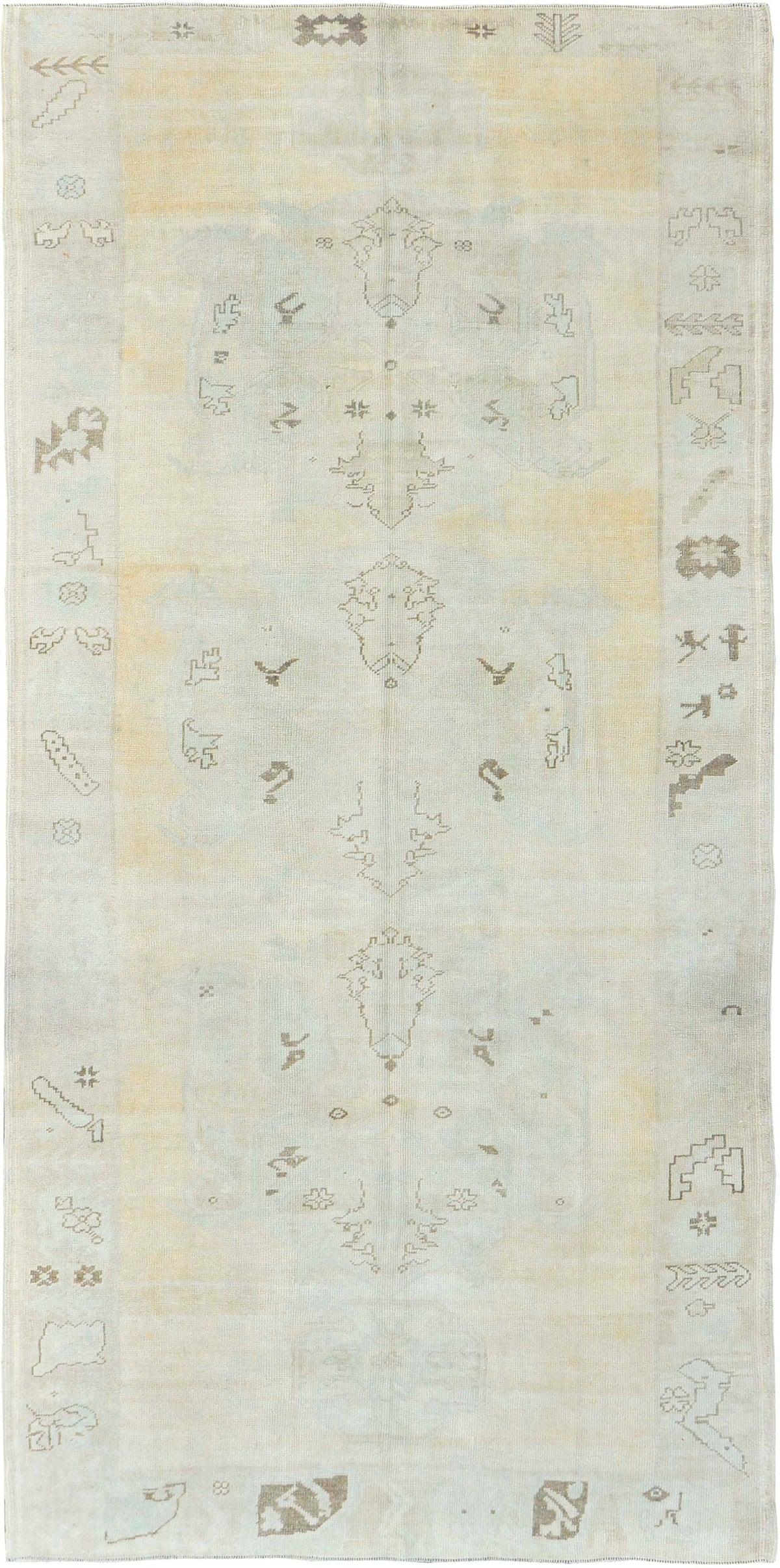 Vintage Turkish Anatolian Rug - hand-knotted in Turkey - one-of-a-kind handmade area rug [#118]