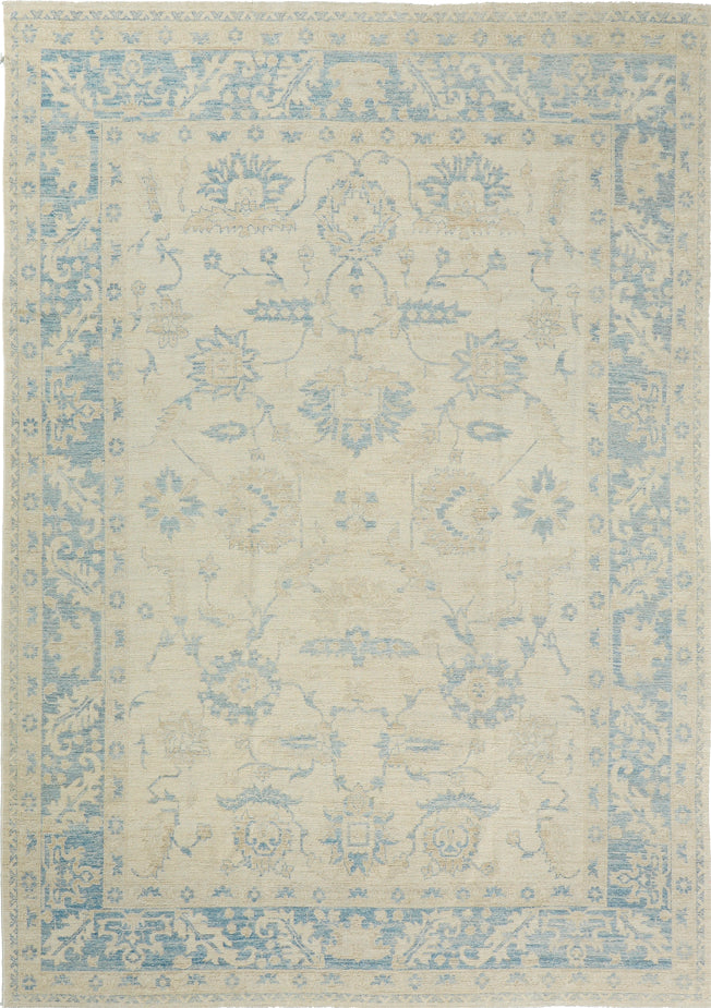 Vintage Style Oushak Revival Rug