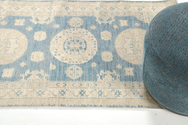 18th Century Khotan Design Revival Runner Safira - 18th-century (2)