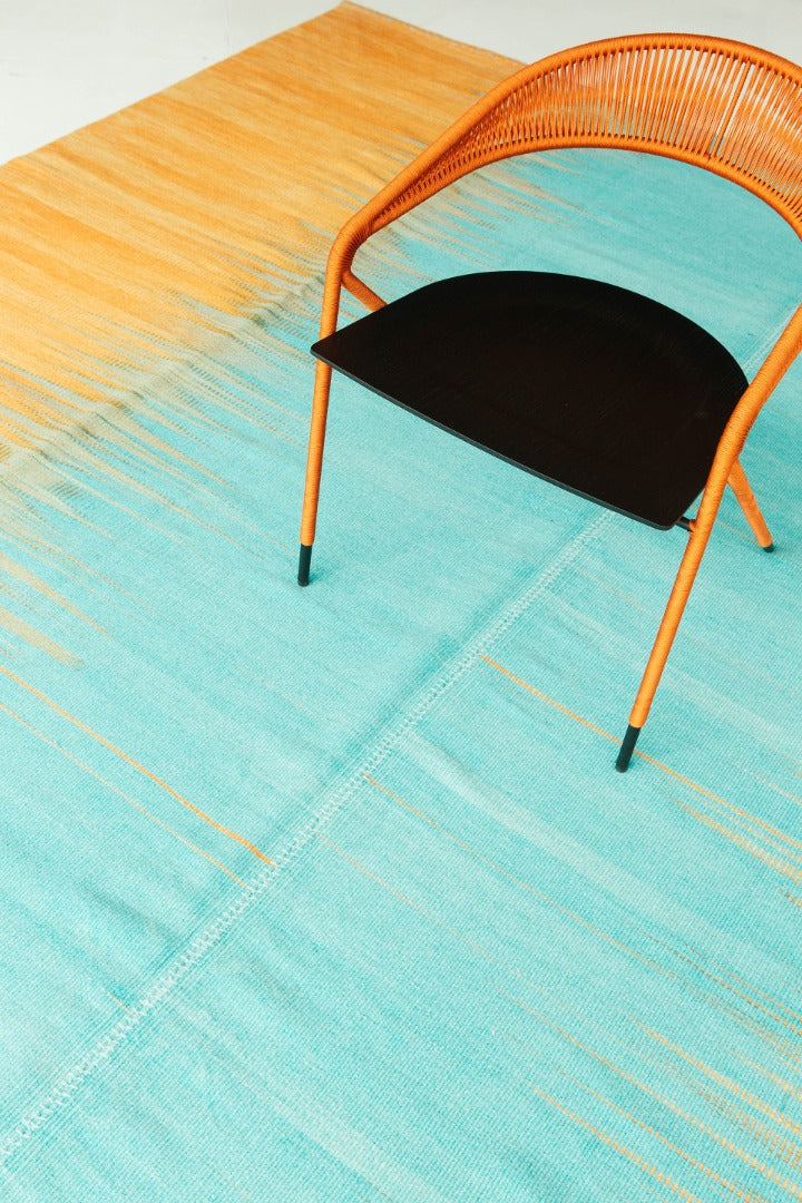 Contemporary Flat-Weave Rug Volare Collection