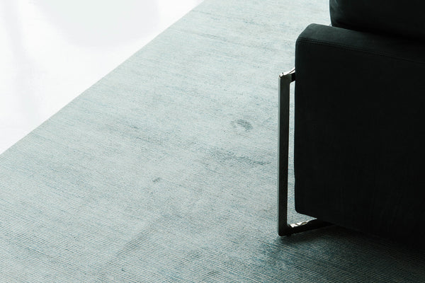 Modern Rug Image 7244 Modern Design Bamboo Silk Ribbed Rug Vita