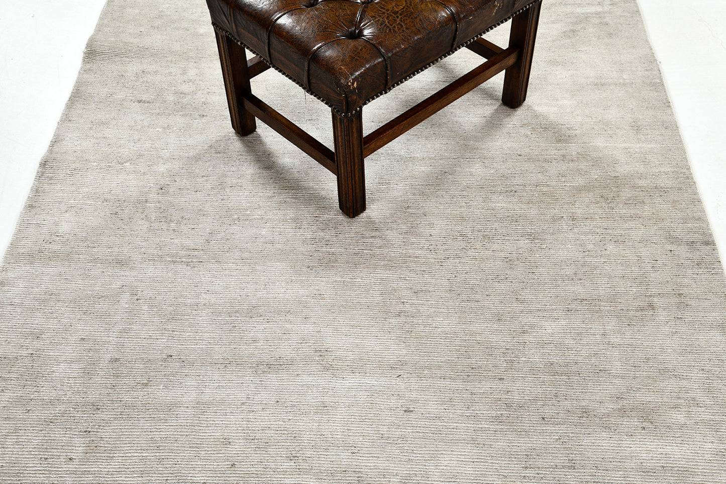 Modern Rug Image 7238 Modern Design Bamboo Silk Ribbed Rug Vita