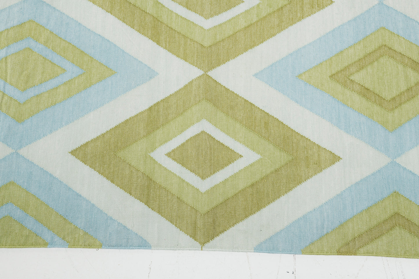 Contemporary Flat-Weave Rug Cielo Collection Permata Cricket