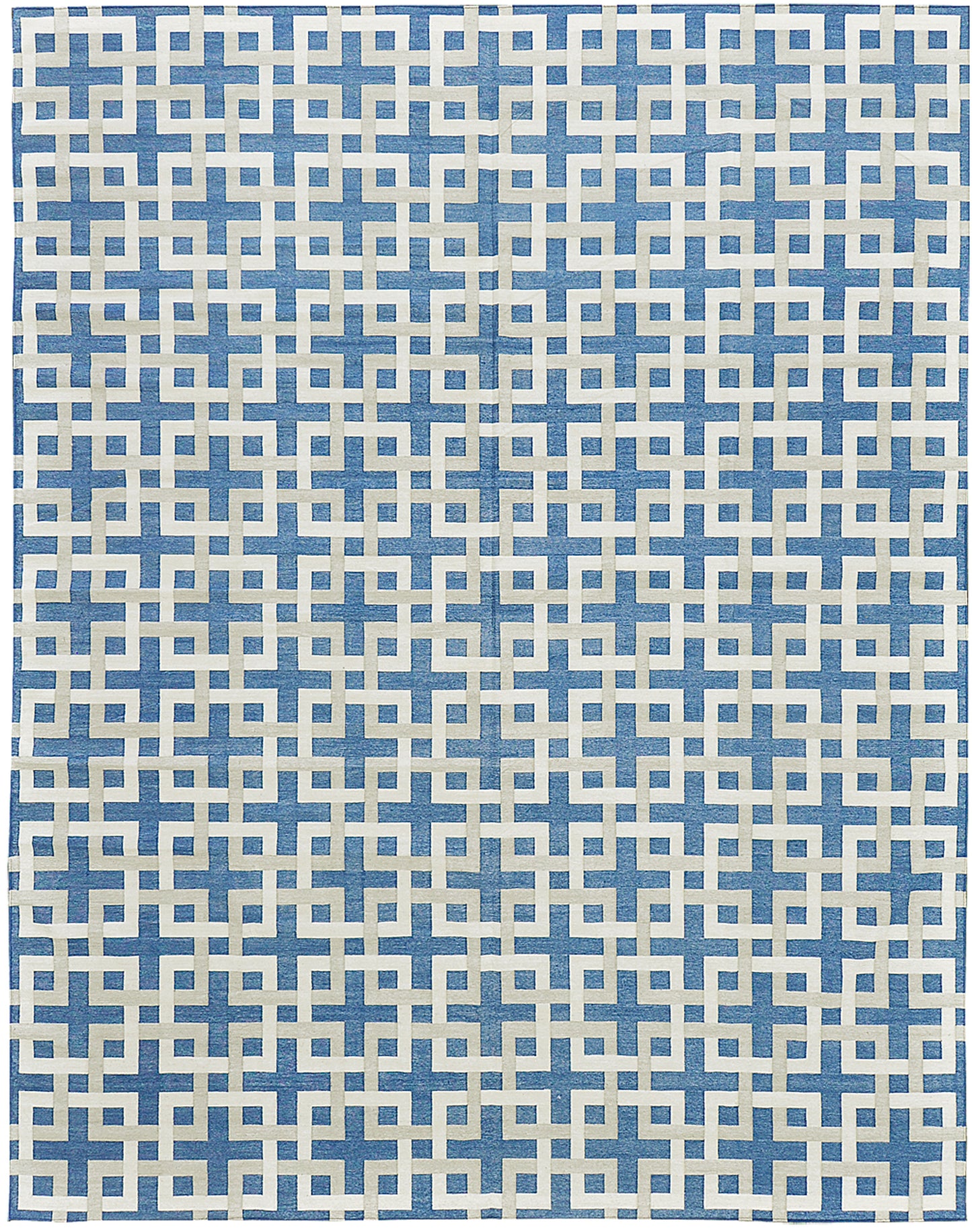 Contemporary Flat-Weave Rug Cielo Collection Estera Peacock