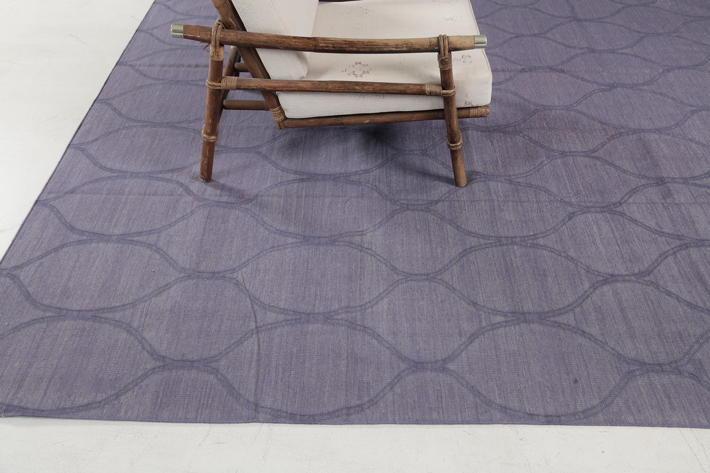 Contemporary Flat-Weave Rug Cielo Collection Valla Elderflower