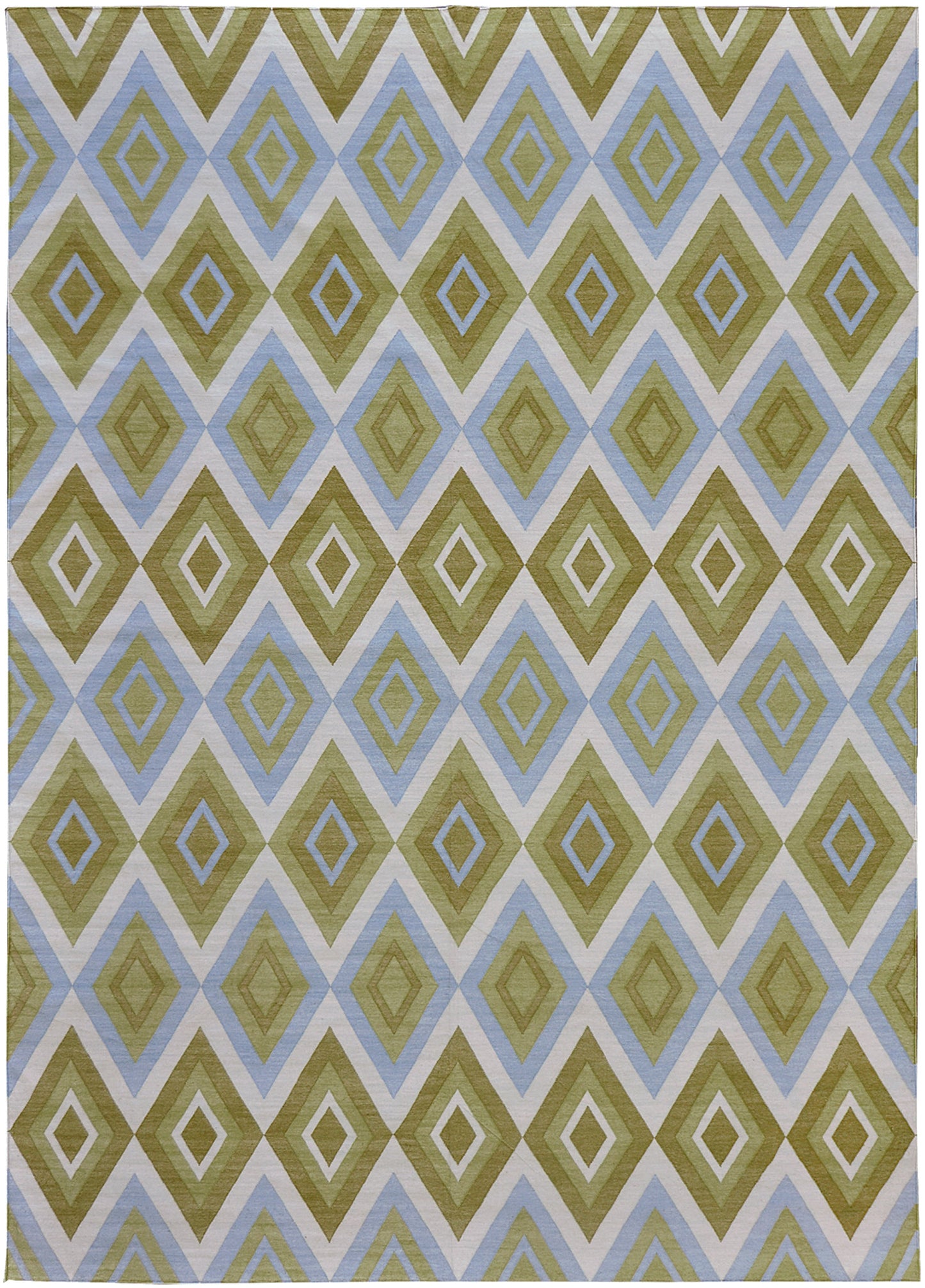 Contemporary Flat-Weave Rug Cielo Collection Permata Cricket