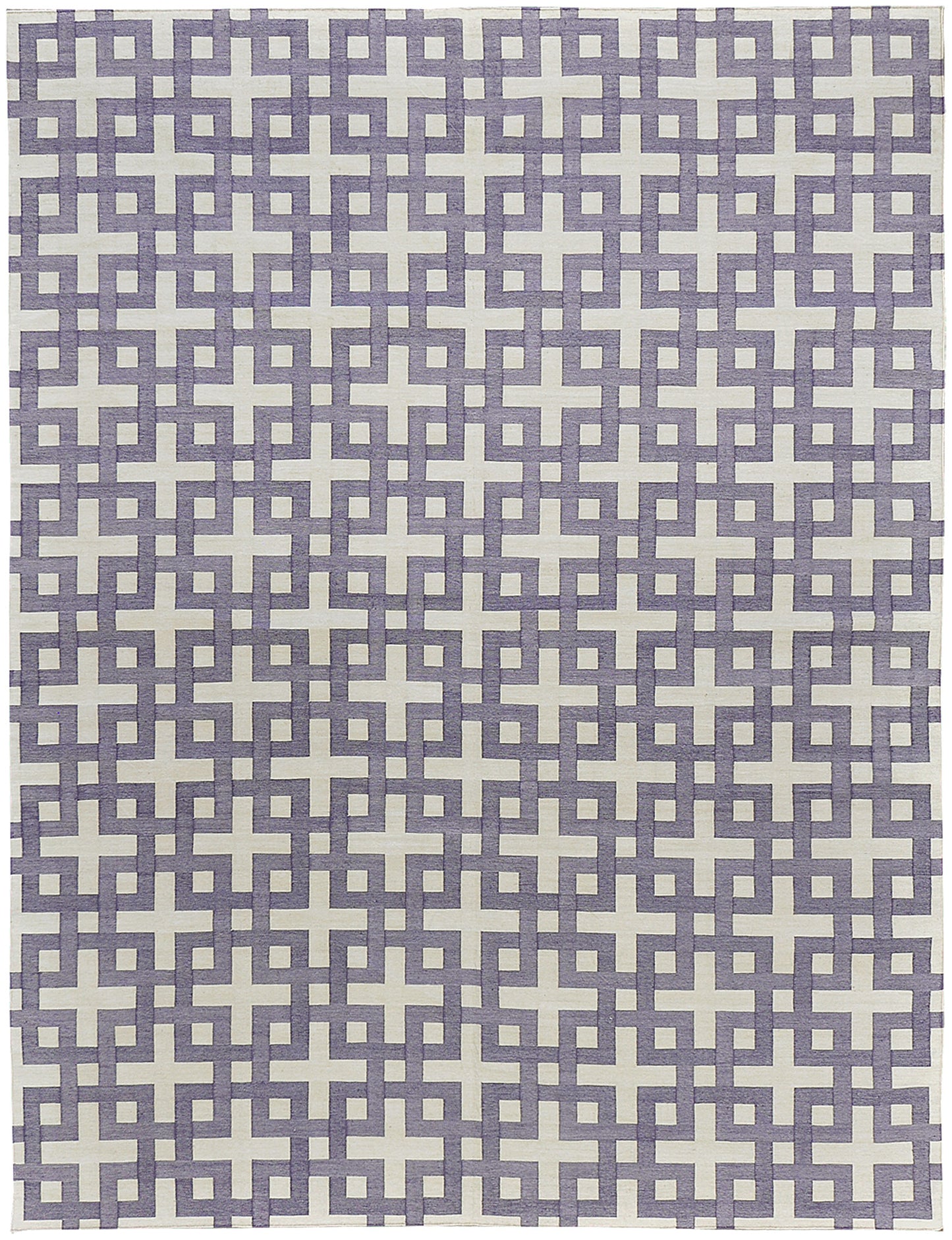 Contemporary Flat-Weave Rug Cielo Collection Estera Violet