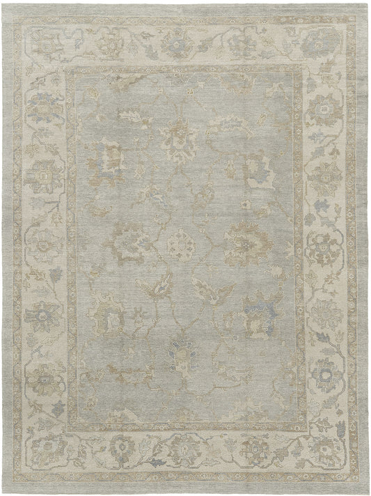 Turkish Oushak Revival Rug