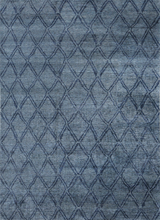 Modern Rug Image 7259 Modern Design Bamboo Silk Ribbed Rug Vita Palisade
