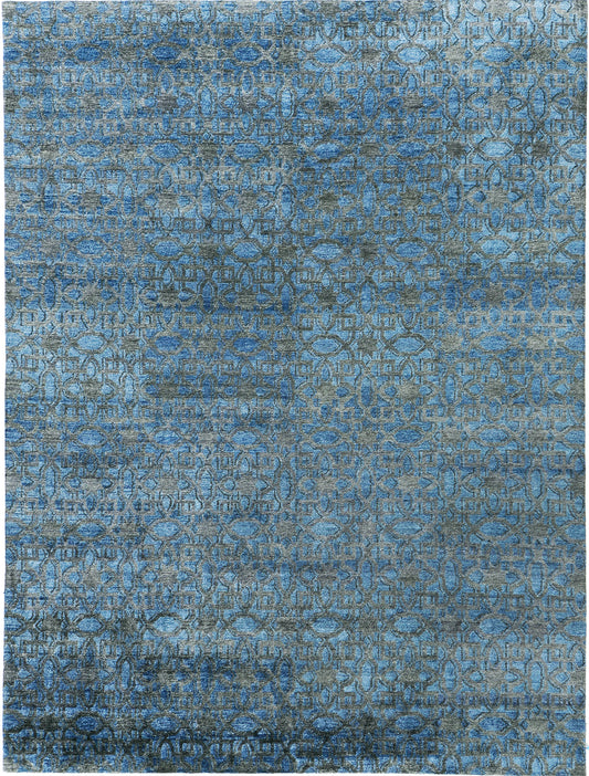 Modern Rug Image 7641 Modern Design Bamboo Silk Rug Keola