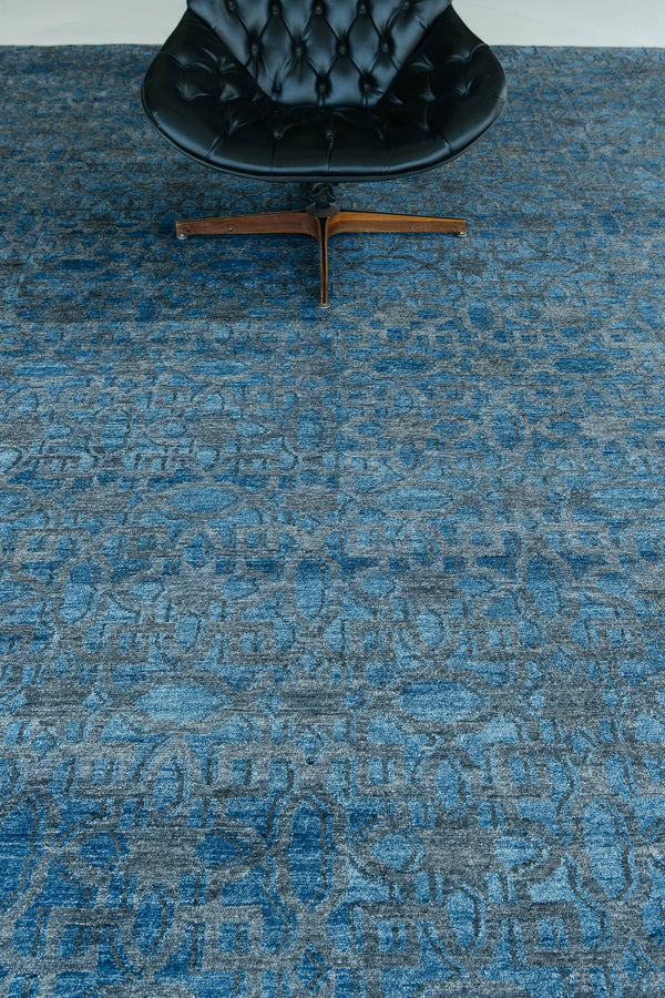 Modern Rug Image 7643 Modern Design Bamboo Silk Rug Keola