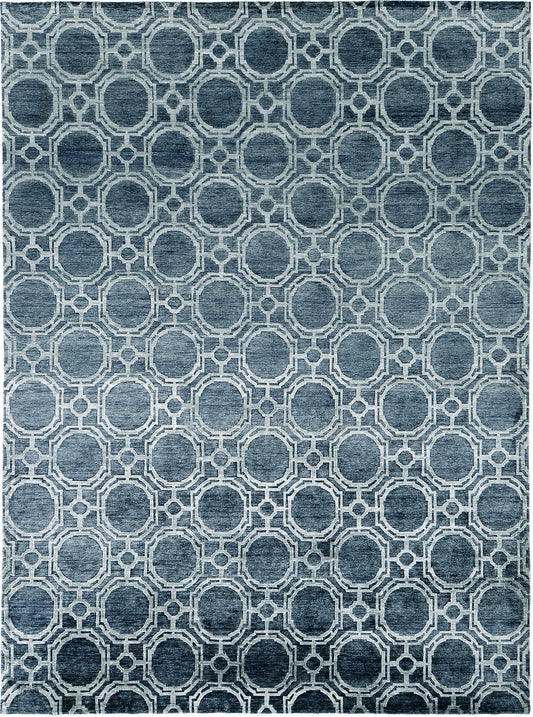 Modern Rug Image 7814 Modern Design Bamboo Silk Rug Renu