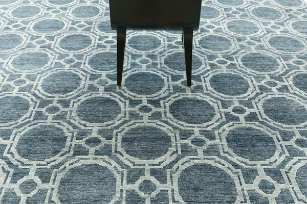 Modern Rug Image 7818 Modern Design Bamboo Silk Rug Renu