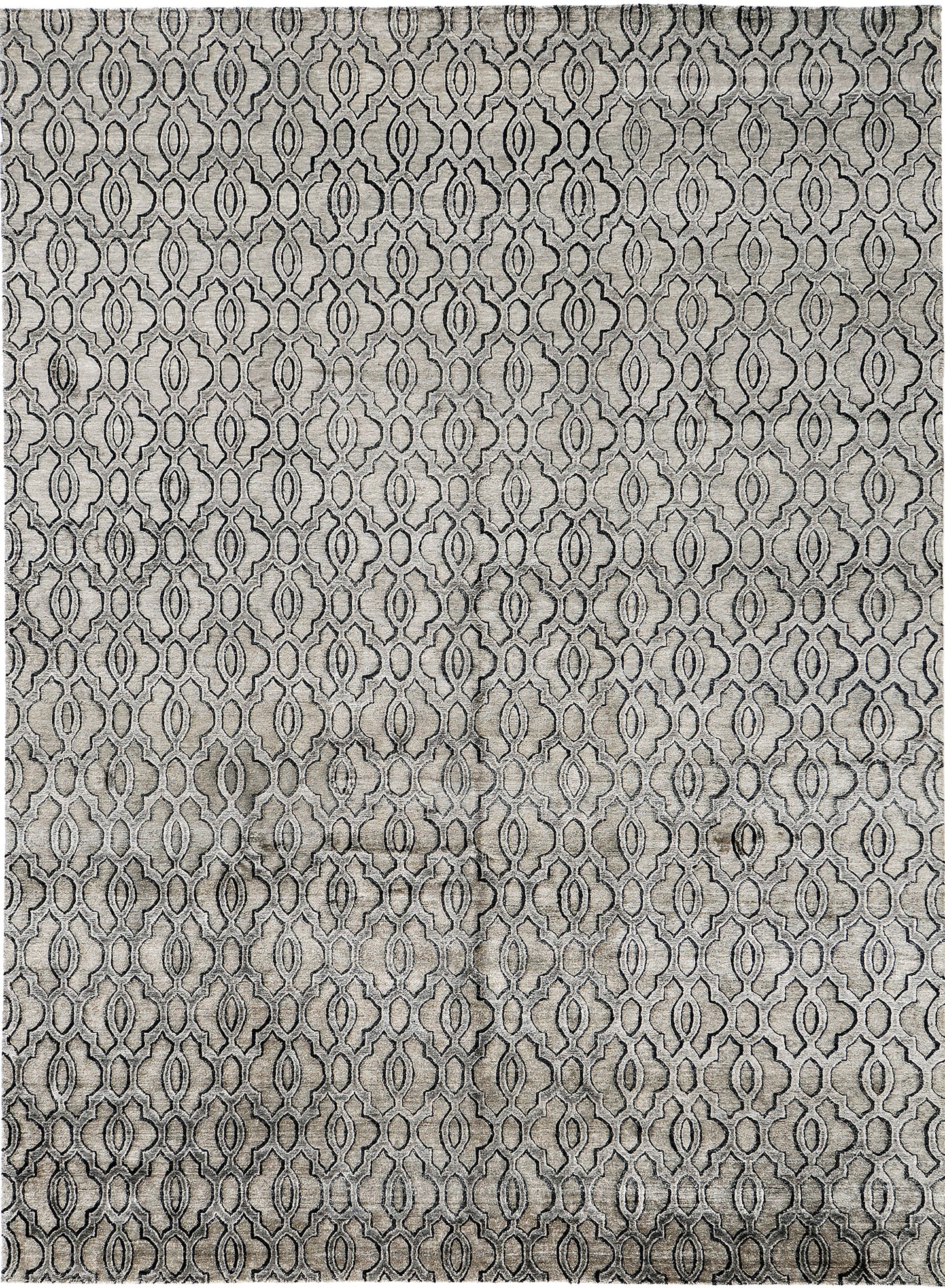 Modern Rug Image 7785 Modern Design Bamboo Silk Rug Petri