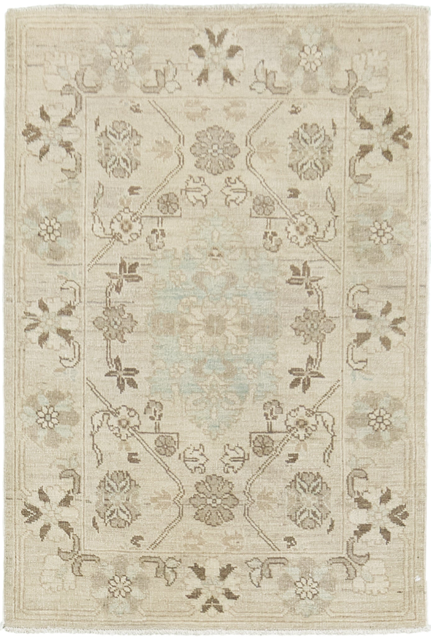 Vintage Style Sultanabad Revival Rug