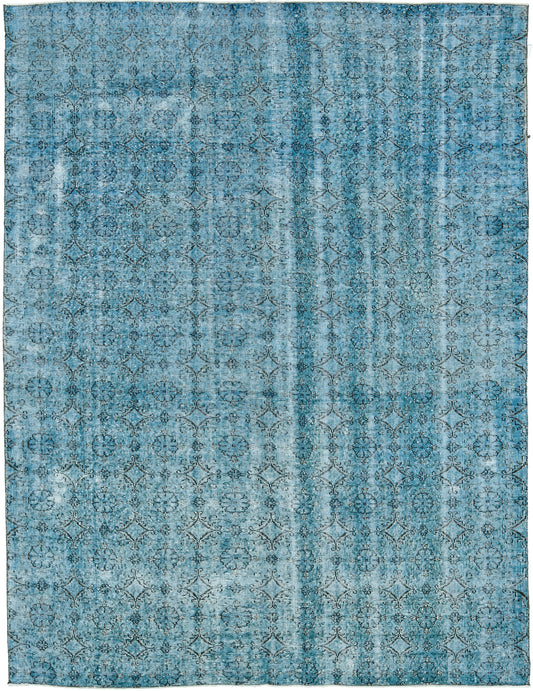 Overdyed Vintage Turkish Anatolian Rug