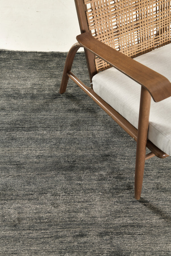 Modern Rug Image 10416 Solid Design Bamboo Silk Rug Dara
