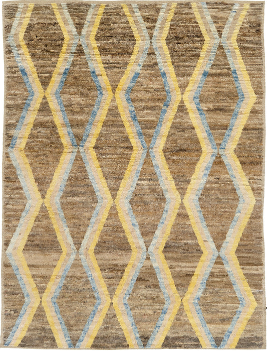 Modern Rug Image 8700 Natural Dye Moroccan Style Azilal Revival Atlas Collection