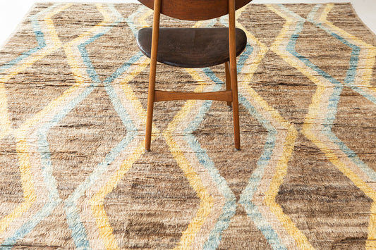 Modern Rug Image 8701 Natural Dye Moroccan Style Azilal Revival Atlas Collection