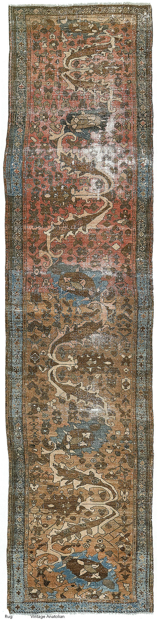 Persian Rug 916 Antique Persian Lilihan Runner 26042