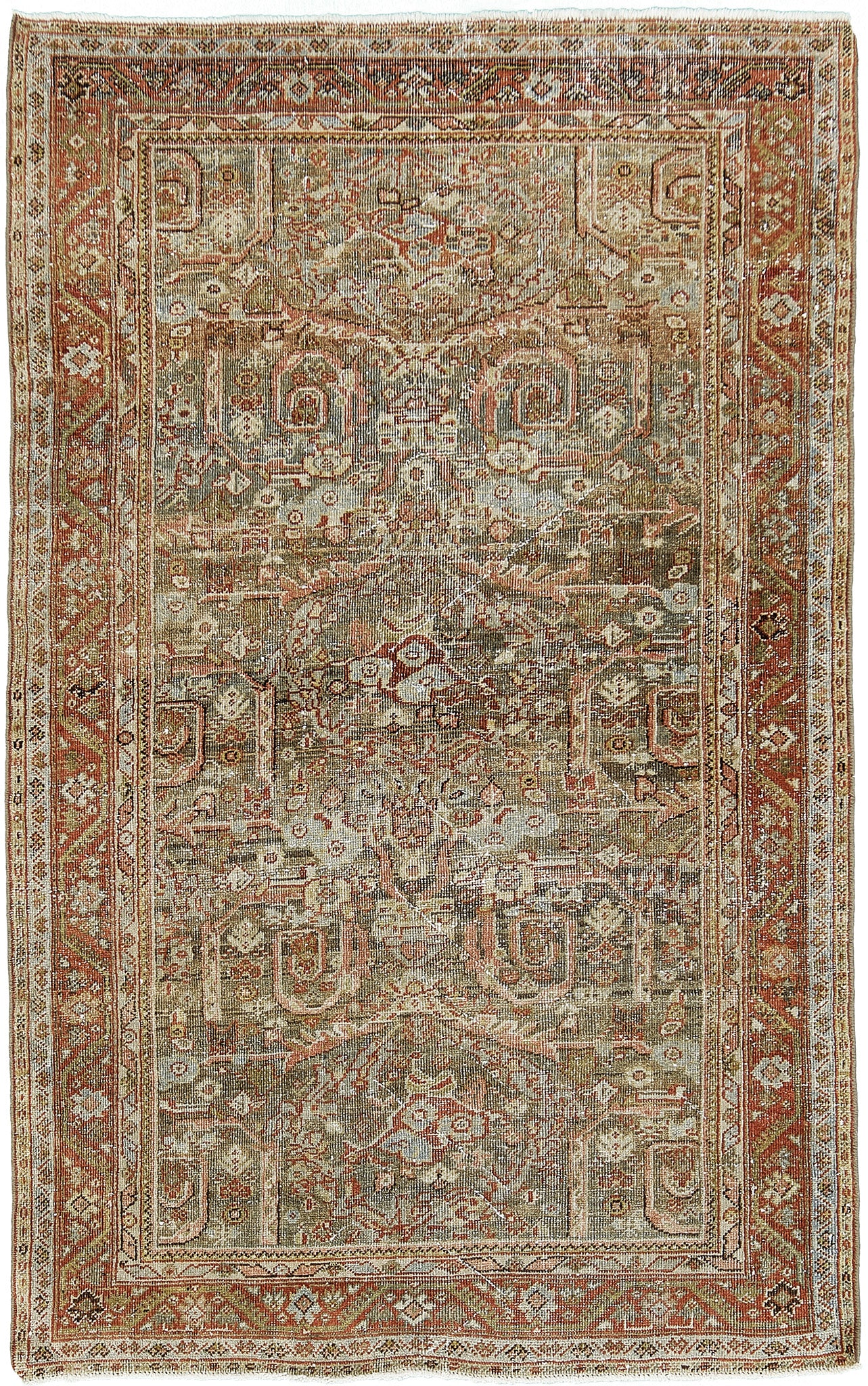 Antique Persian Mahal Rug 26043