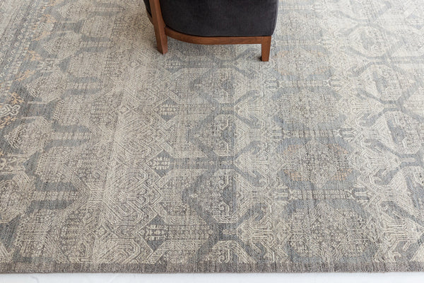 Transitional Design Rug Allure Dixson - overhead flat lay view [#8]