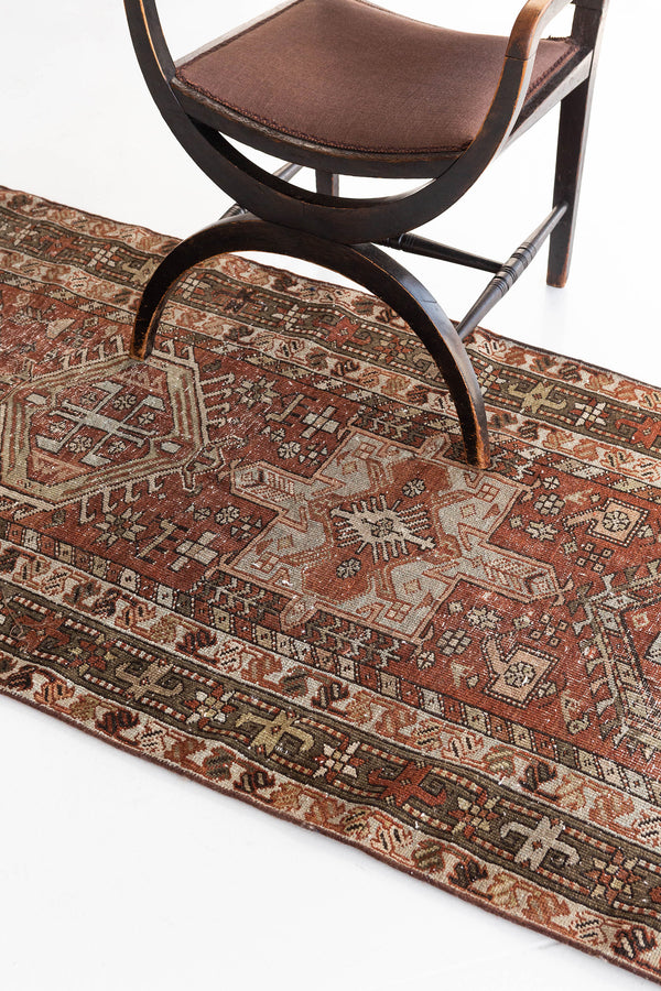 Persian Rug 640 Antique Persian Heriz Runner 26183