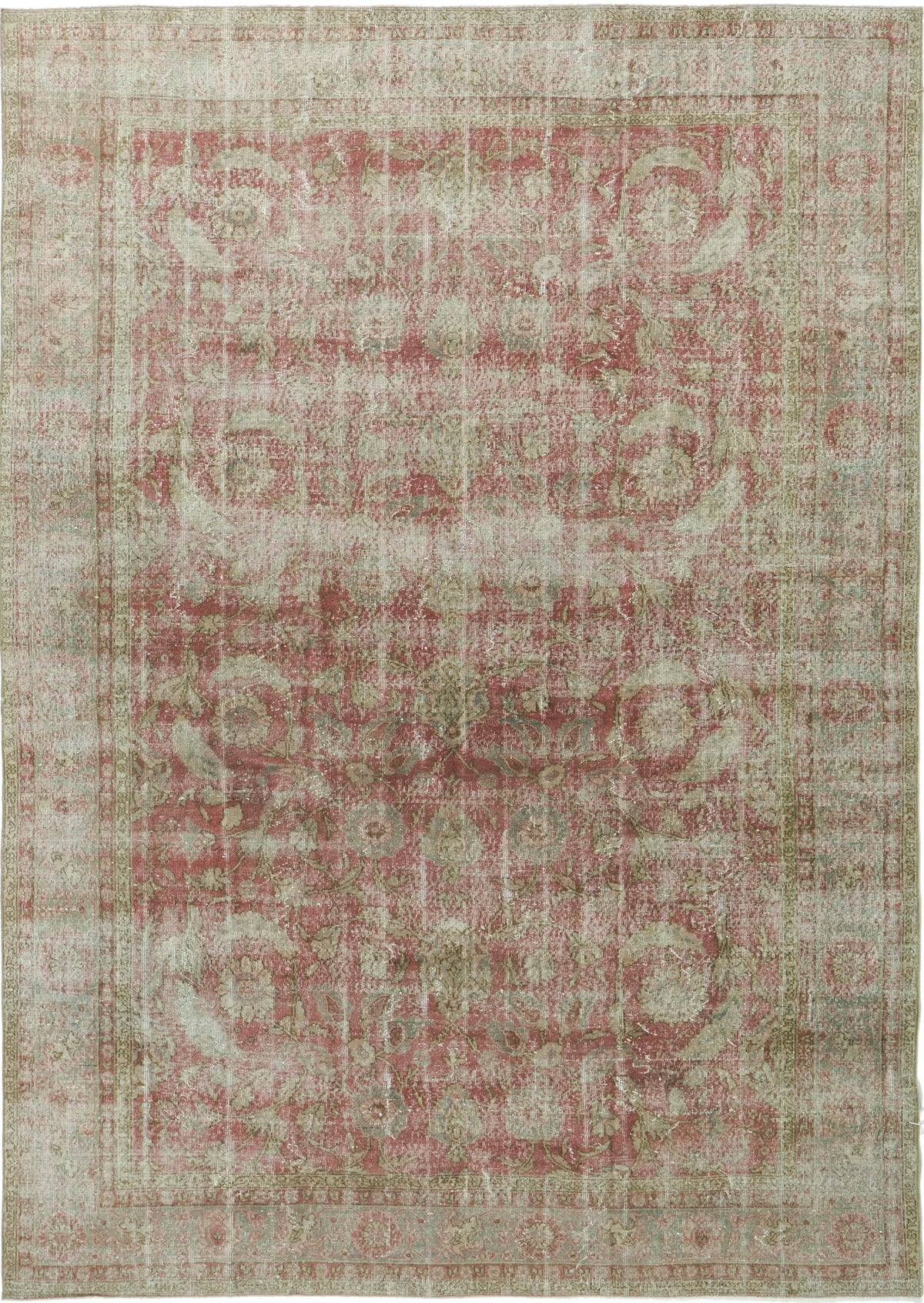 Antique Turkish Anatolian Rug - hand-knotted in Turkey - one-of-a-kind handmade area rug [#2]