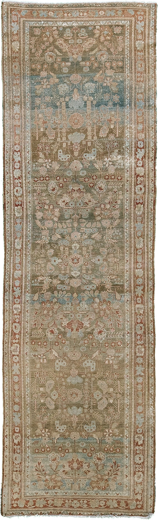 Persian Rug 3973 Vintage Persian Malayer Runner 26389