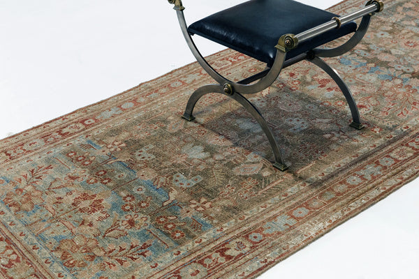 Persian Rug 3976 Vintage Persian Malayer Runner 26389