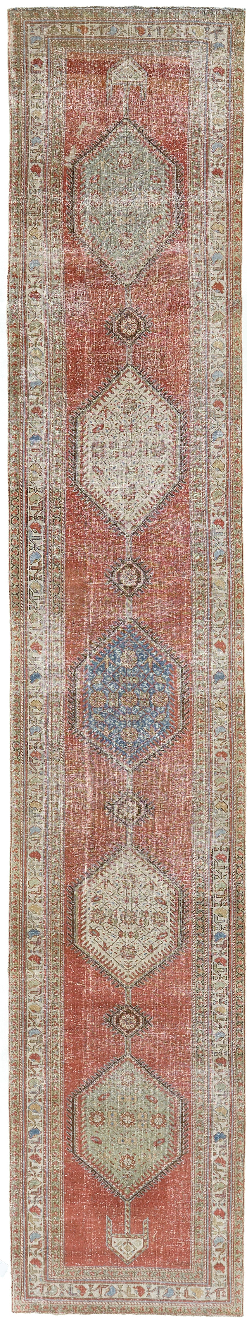 Persian Rug 347 Antique Persian Bidjar Runner 26465